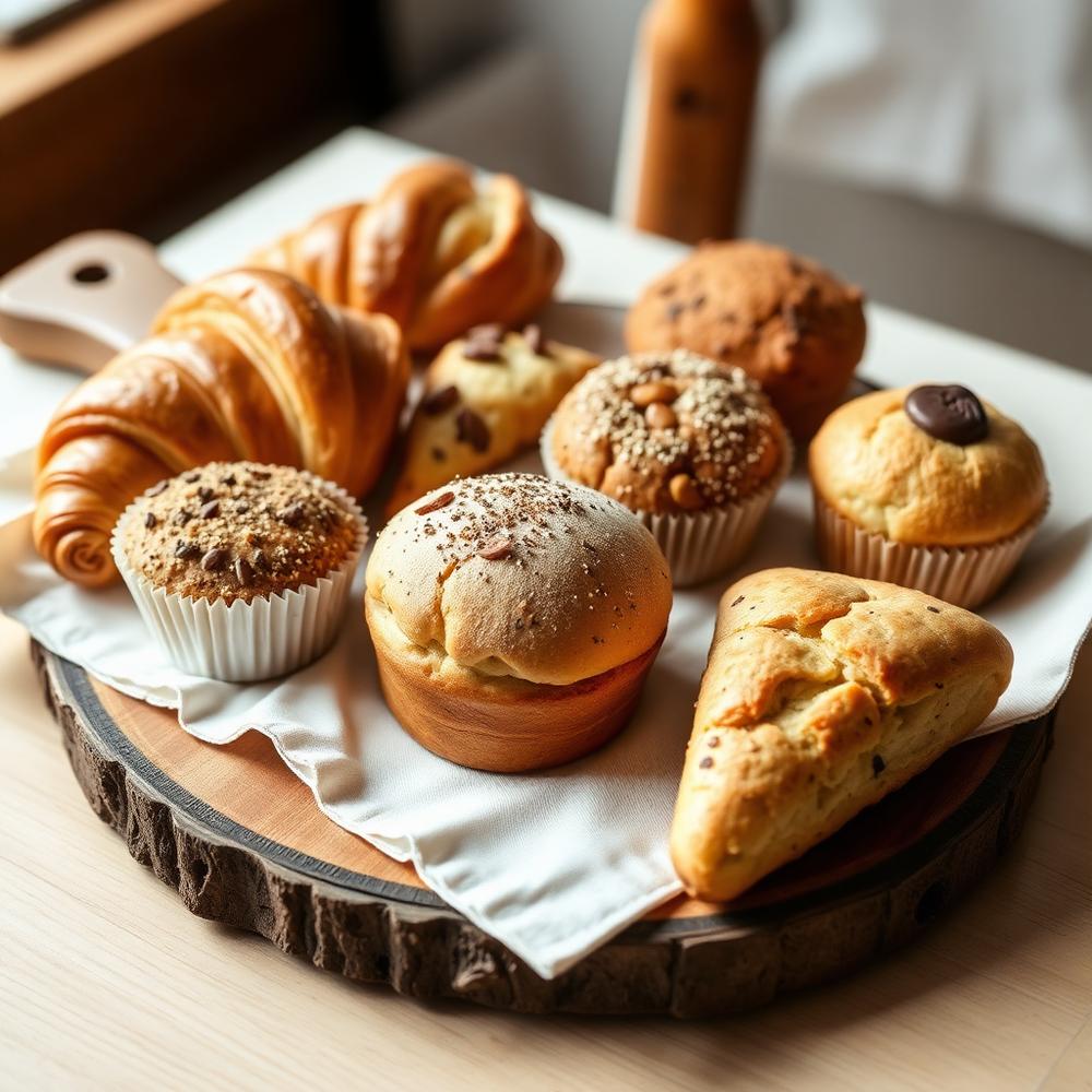 Fresh pastries
